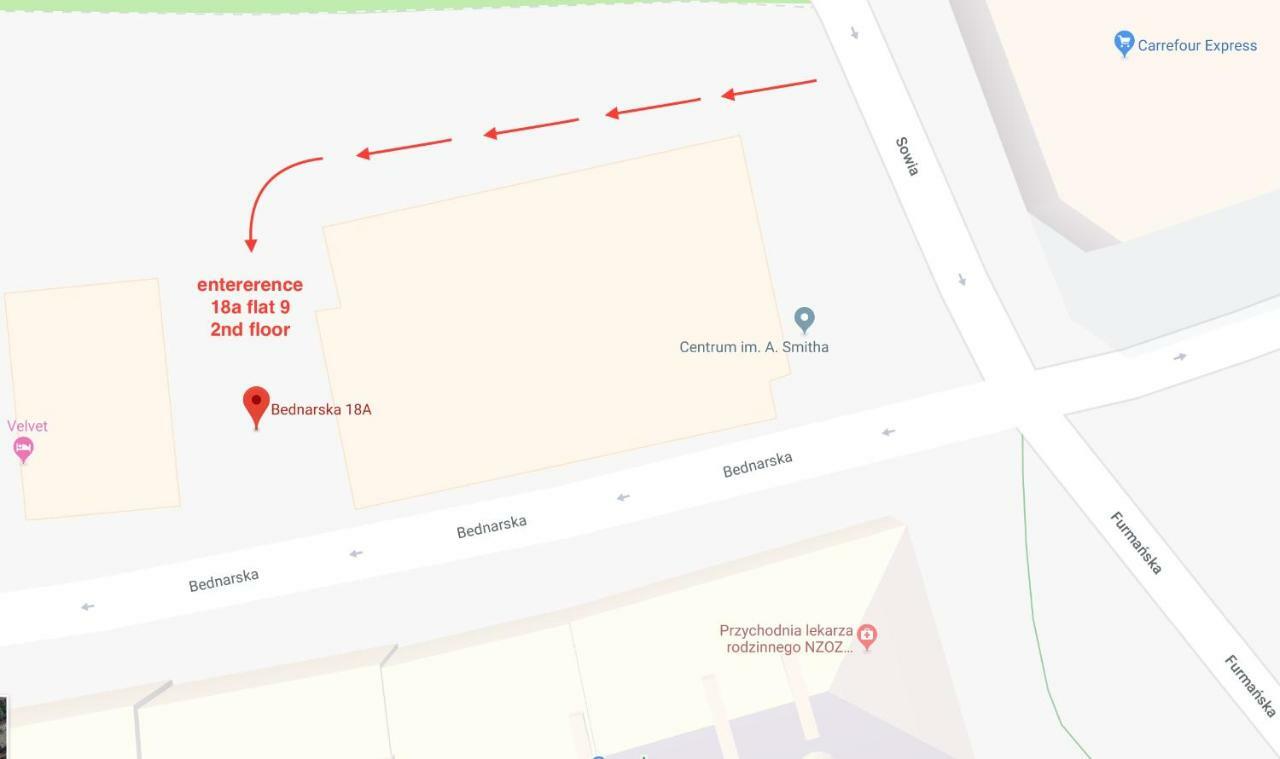 Marcus Bednarska Apartment Варшава Екстериор снимка